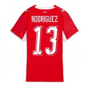 Schweiz Ricardo Rodriguez #13 Replika Hemmatröja Damer VM 2026 Kortärmad